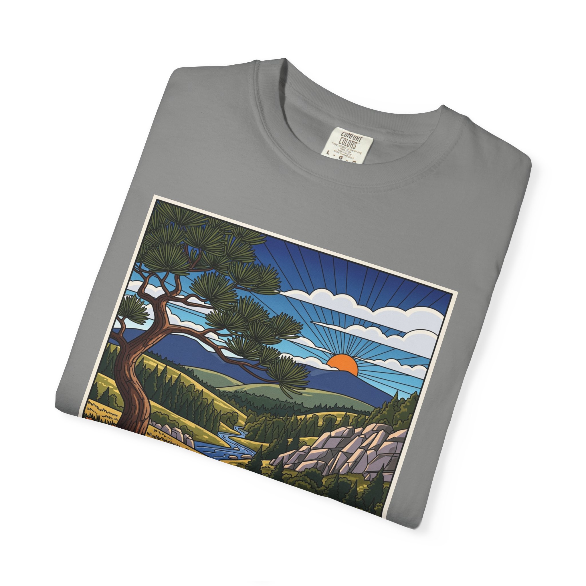 Sumter National Forest WPA Style Unisex T-shirt - Image 9