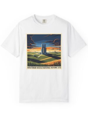 Minuteman Missile National Historic Site WPA Style Unisex T-shirt