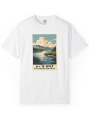 White River National Wildlife Refuge WPA Style Unisex T-shirt