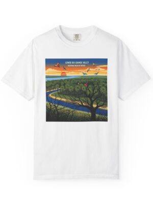 Lower Rio Grande Valley National Wildlife Refuge WPA Style Unisex T-shirt