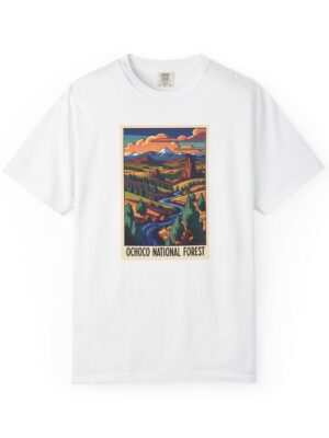Ochoco National Forest WPA Style Unisex T-shirt