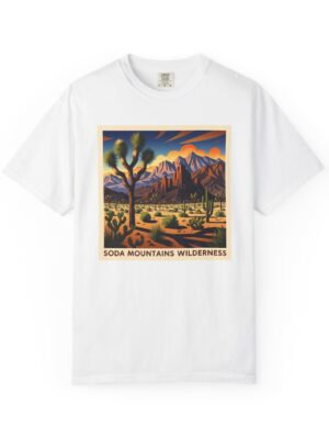 Soda Mountains Wilderness WPA Style Unisex T-shirt