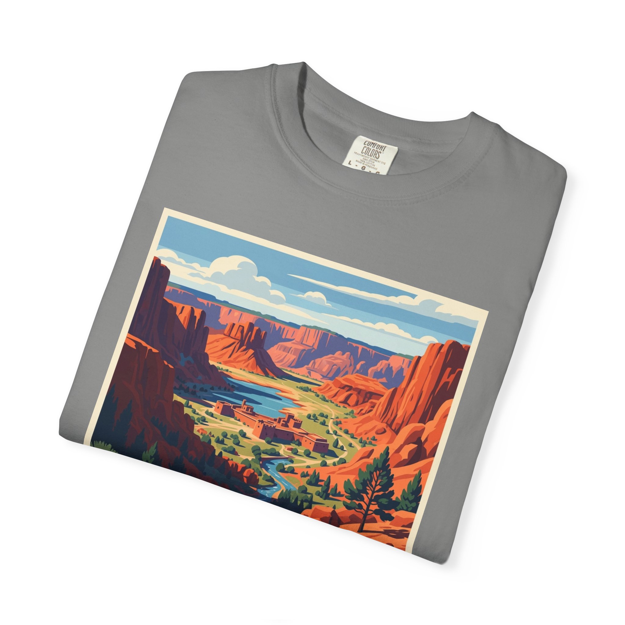 Pipe Spring National Monument WPA Style Unisex T-shirt - Image 9