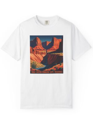 Paria Canyon–Vermilion Cliffs Wilderness WPA Style Unisex T-shirt