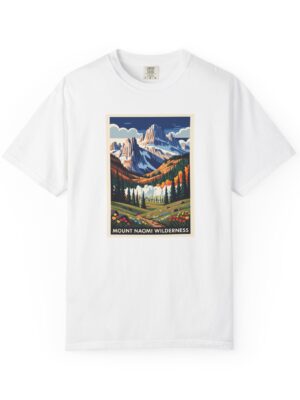 Mount Naomi Wilderness WPA Style Unisex T-shirt