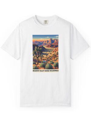 Meadow Valley Range Wilderness WPA Style Unisex T-shirt