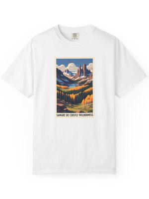 Sangre de Cristo Wilderness WPA Style Unisex T-shirt