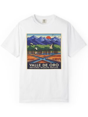 Valle de Oro National Wildlife Refuge WPA Style Unisex T-shirt