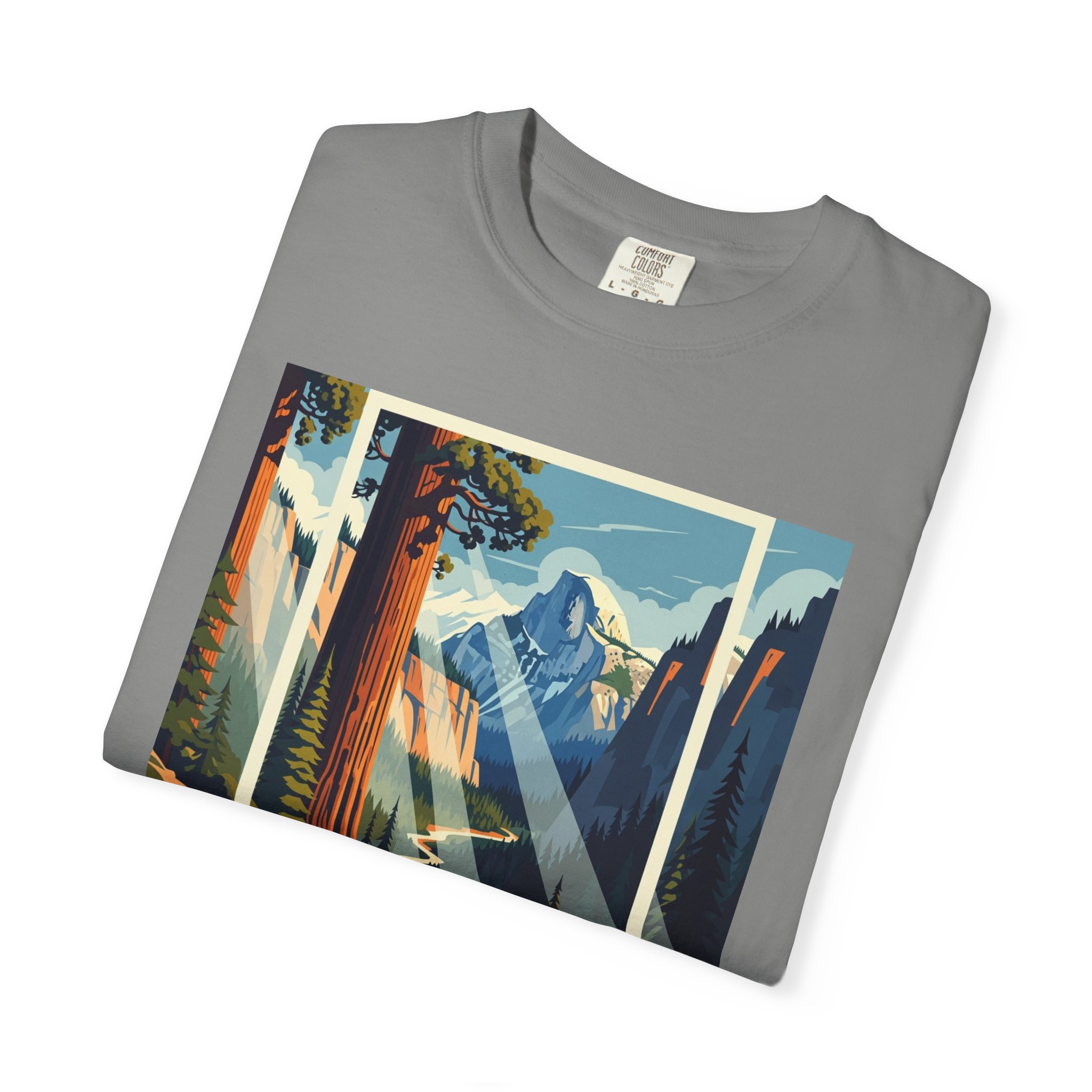 Sequoia National Park WPA Style Unisex T-shirt - Image 9