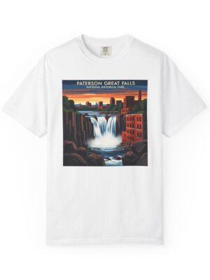 Paterson Great Falls National Historical Park WPA Style Unisex T-shirt