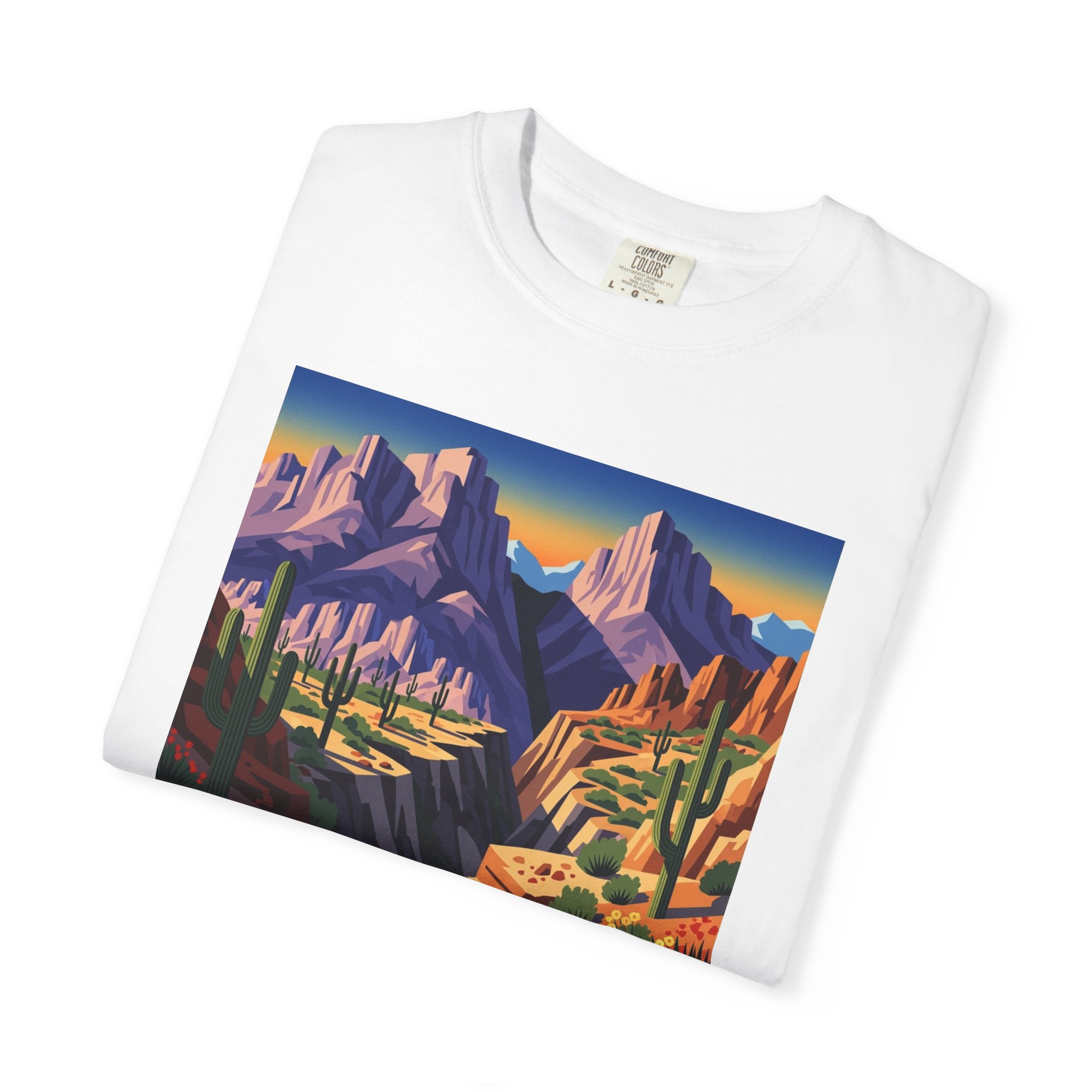 Mazatzal Wilderness WPA Style Unisex T-shirt - Image 3
