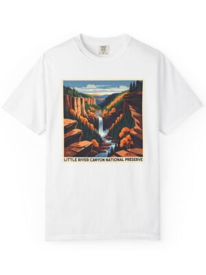 Little River Canyon National Preserve WPA Style Unisex T-shirt