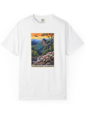 Thunder Ridge Wilderness WPA Style Unisex T-shirt