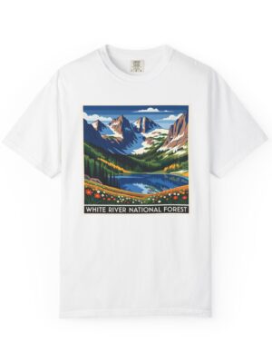 White River National Forest WPA Style Unisex T-shirt