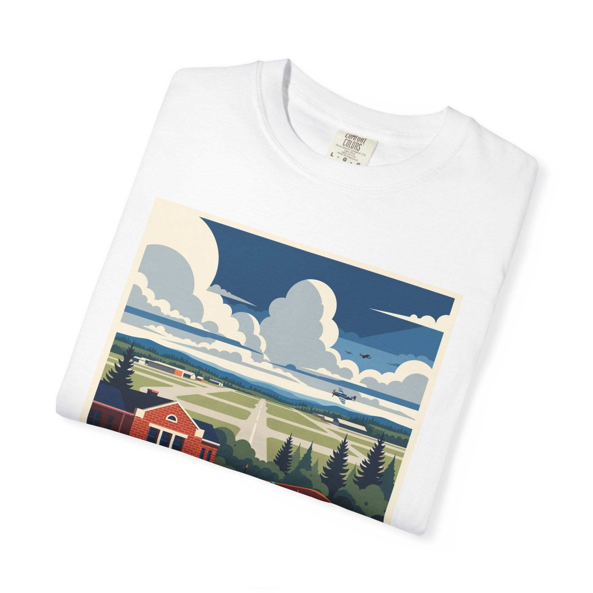 Tuskegee Airmen National Historic Site WPA Style Unisex T-shirt - Image 3