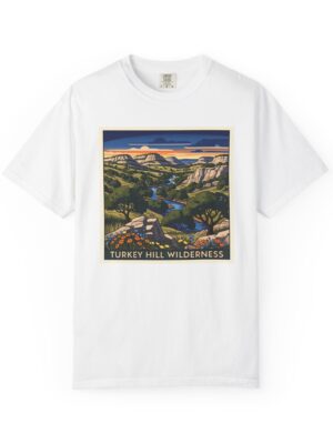 Turkey Hill Wilderness WPA Style Unisex T-shirt