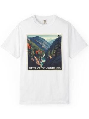 Otter Creek Wilderness WPA Style Unisex T-shirt