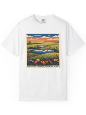 Tewaukon National Wildlife Refuge WPA Style Unisex T-shirt