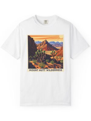 Mount Nutt Wilderness WPA Style Unisex T-shirt