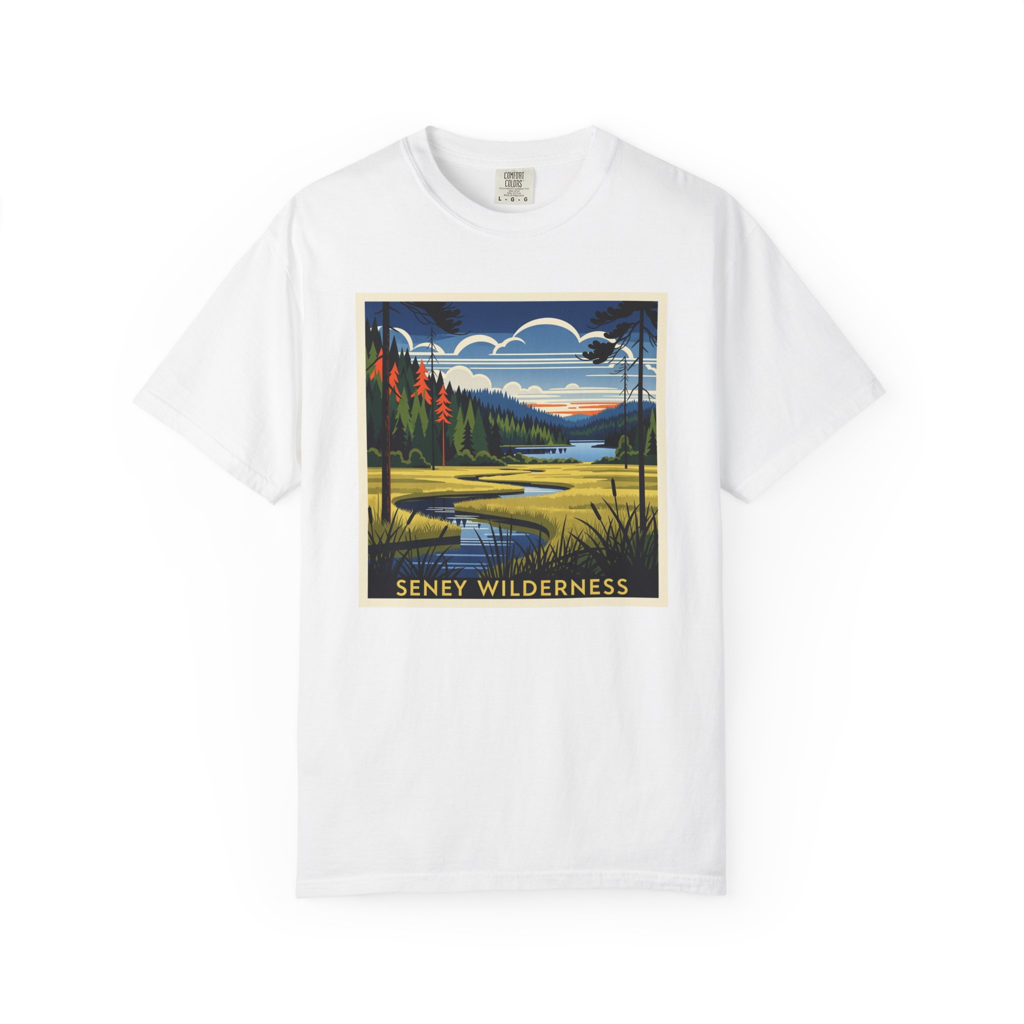 Seney Wilderness WPA Style Unisex T-shirt
