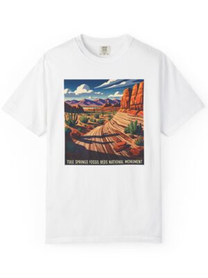 Tunnel Spring Wilderness WPA Style Unisex T-shirt