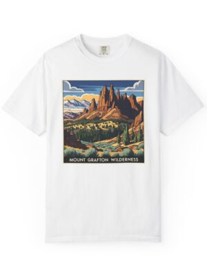 Mount Grafton Wilderness WPA Style Unisex T-shirt