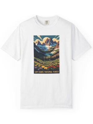 San Isabel National Forest WPA Style Unisex T-shirt