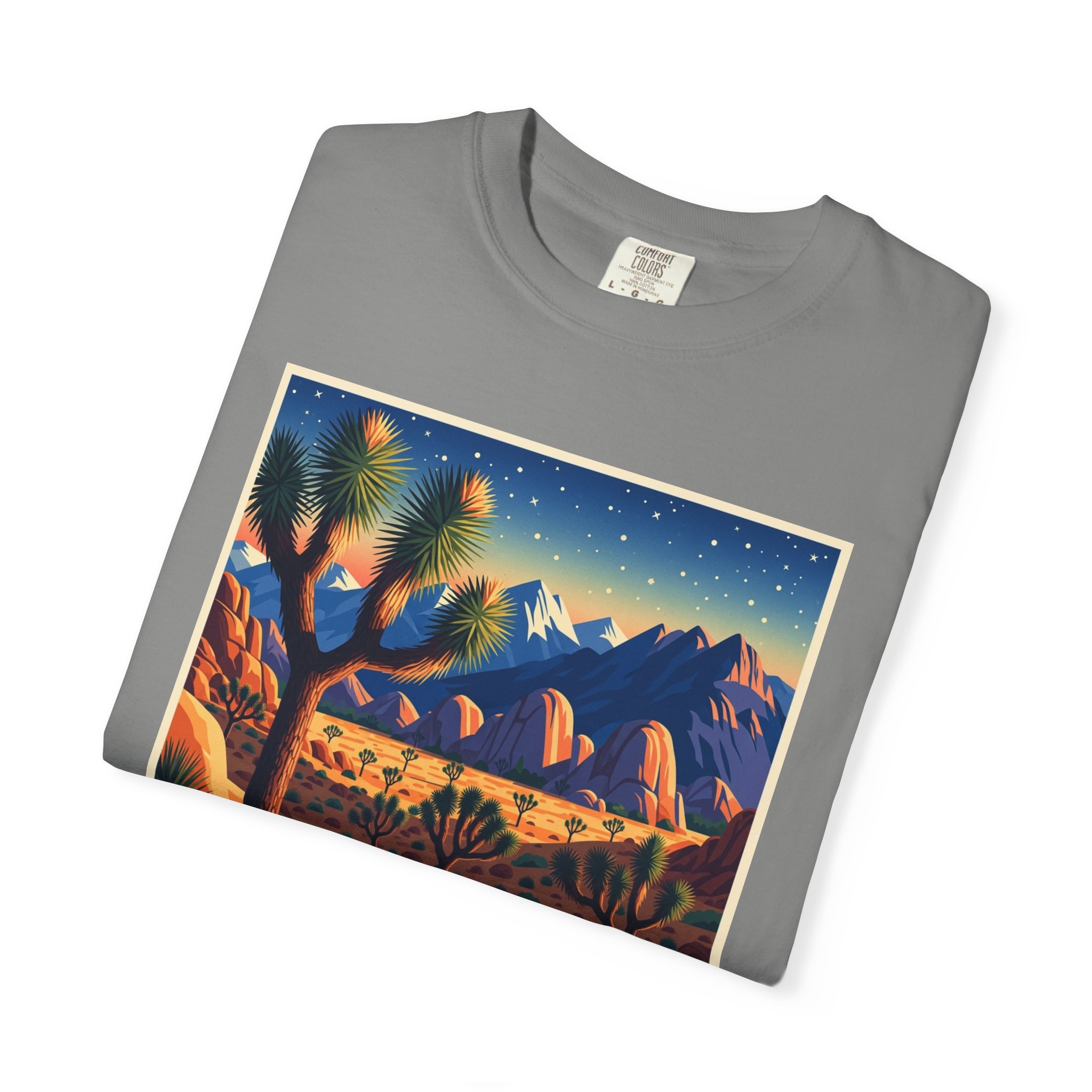 Sylvania Mountains Wilderness WPA Style Unisex T-shirt - Image 9
