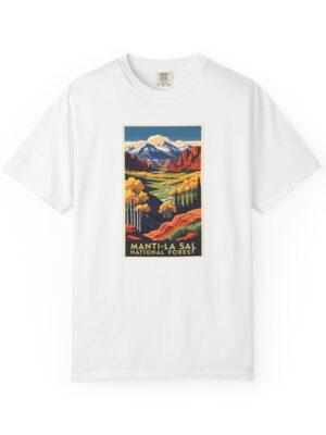 Manti–La Sal National Forest WPA Style Unisex T-shirt
