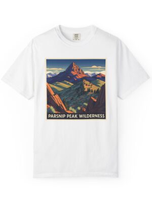 Parsnip Peak Wilderness WPA Style Unisex T-shirt