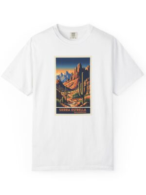 Sierra Estrella Wilderness WPA Style Unisex T-shirt