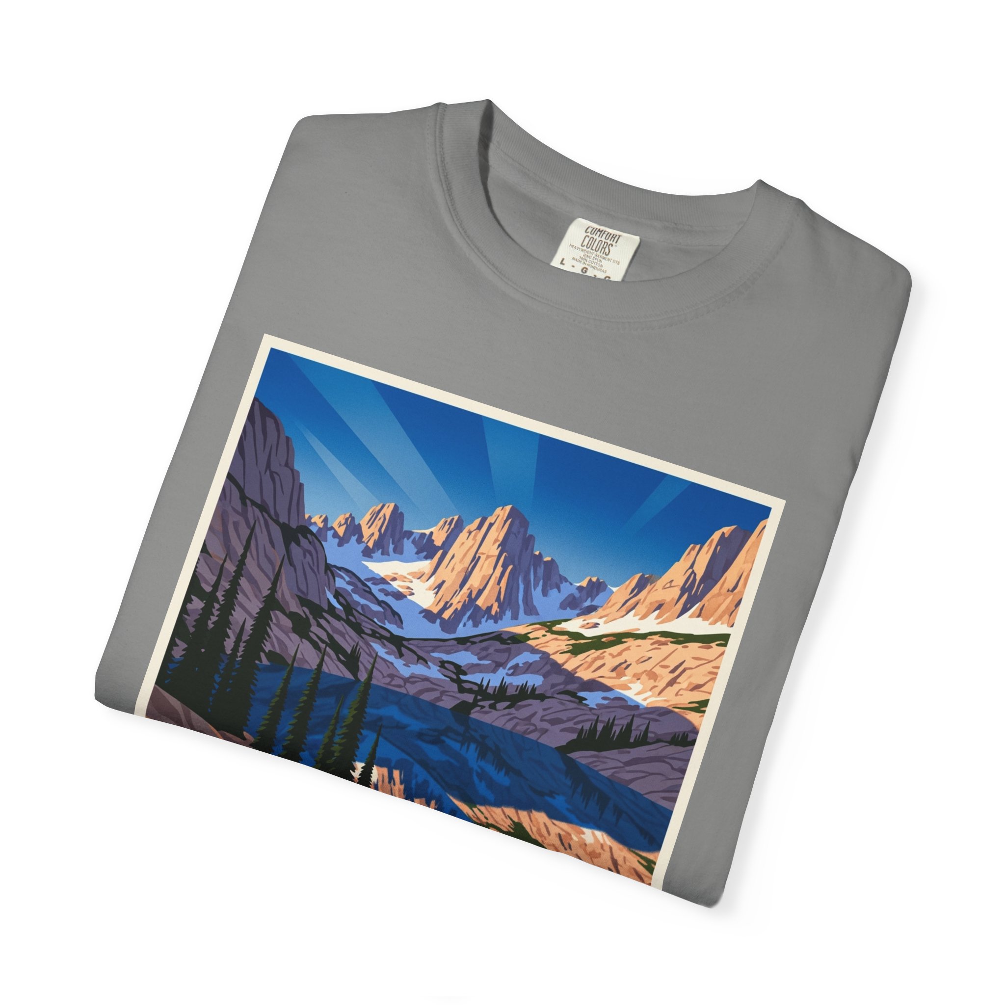 Vasquez Peak Wilderness WPA Style Unisex T-shirt - Image 9