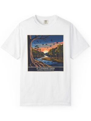 St. Catherine Creek National Wildlife Refuge WPA Style Unisex T-shirt