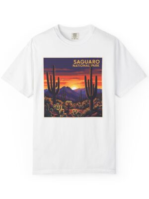 Saguaro National Park WPA Style Unisex T-shirt