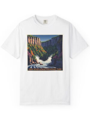 New River Gorge National Park WPA Style Unisex T-shirt