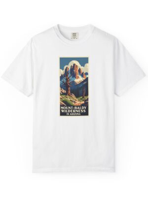 Mount Baldy Wilderness WPA Style Unisex T-shirt