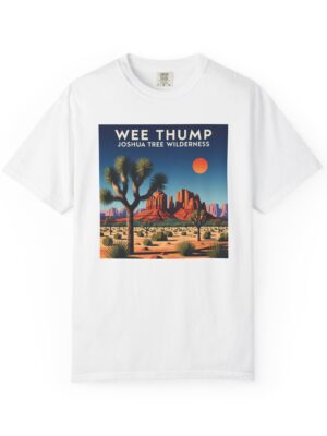 Wee Thump Joshua Tree Wilderness WPA Style Unisex T-shirt
