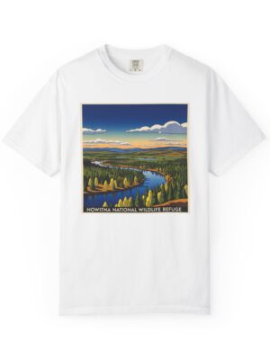 Nowitna National Wildlife Refuge WPA Style Unisex T-shirt