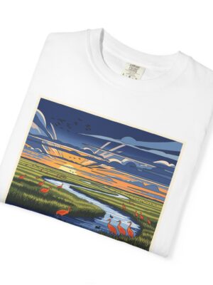 North Platte National Wildlife Refuge WPA Style Unisex T-shirt