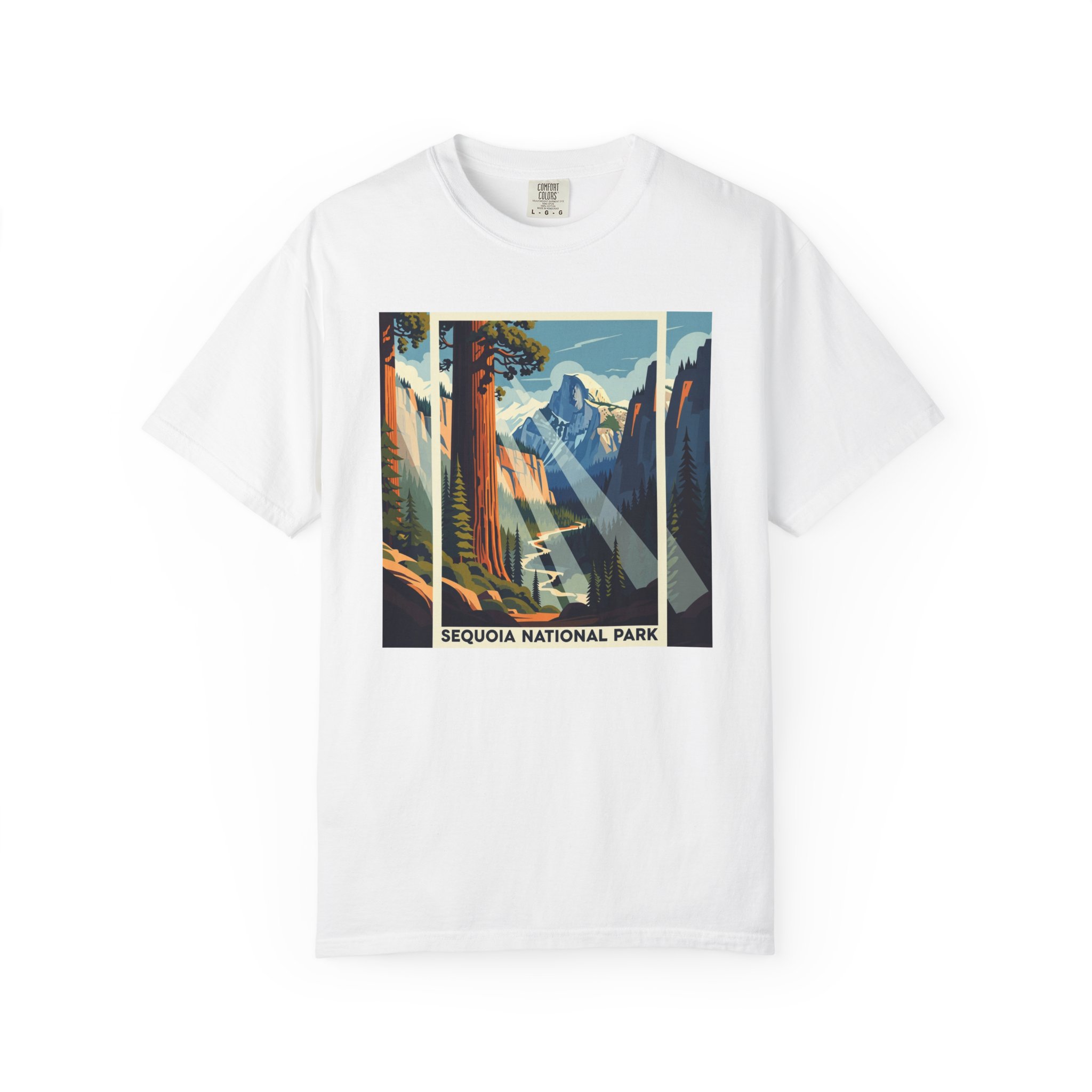 Sequoia National Park WPA Style Unisex T-shirt