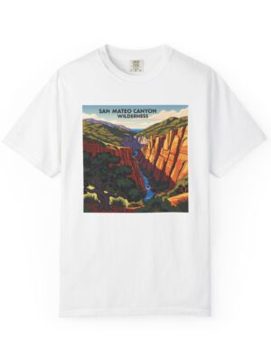 San Mateo Canyon Wilderness WPA Style Unisex T-shirt