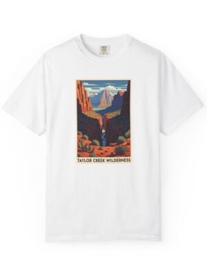 Taylor Creek Wilderness WPA Style Unisex T-shirt