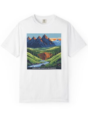 North Fork Umatilla Wilderness WPA Style Unisex T-shirt