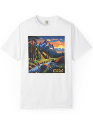Umatilla National Forest WPA Style Unisex T-shirt