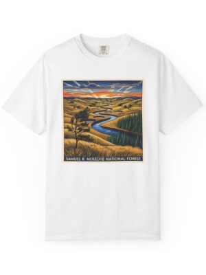 Samuel R. McKelvie National Forest WPA Style Unisex T-shirt