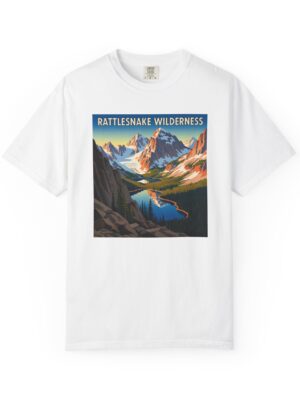 Rattlesnake Wilderness WPA Style Unisex T-shirt