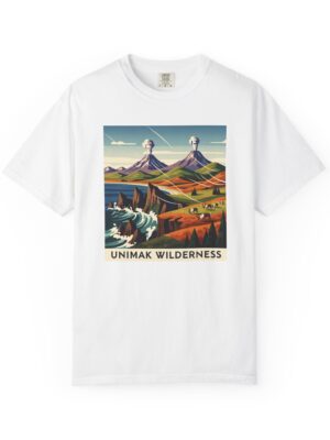 Unimak Wilderness WPA Style Unisex T-shirt