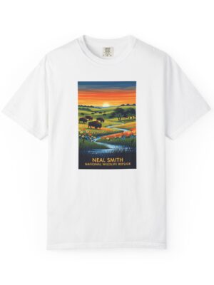 Neal Smith National Wildlife Refuge WPA Style Unisex T-shirt
