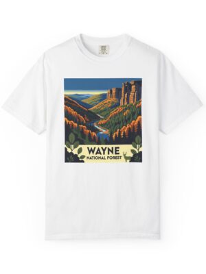 Wayne National Forest WPA Style Unisex T-shirt