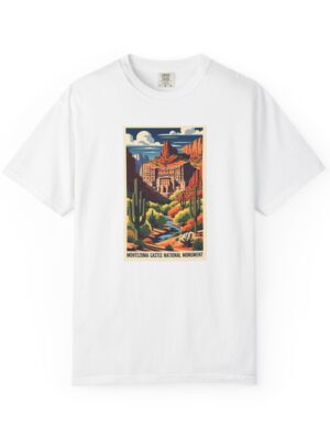 Montezuma Castle National Monument WPA Style Unisex T-shirt